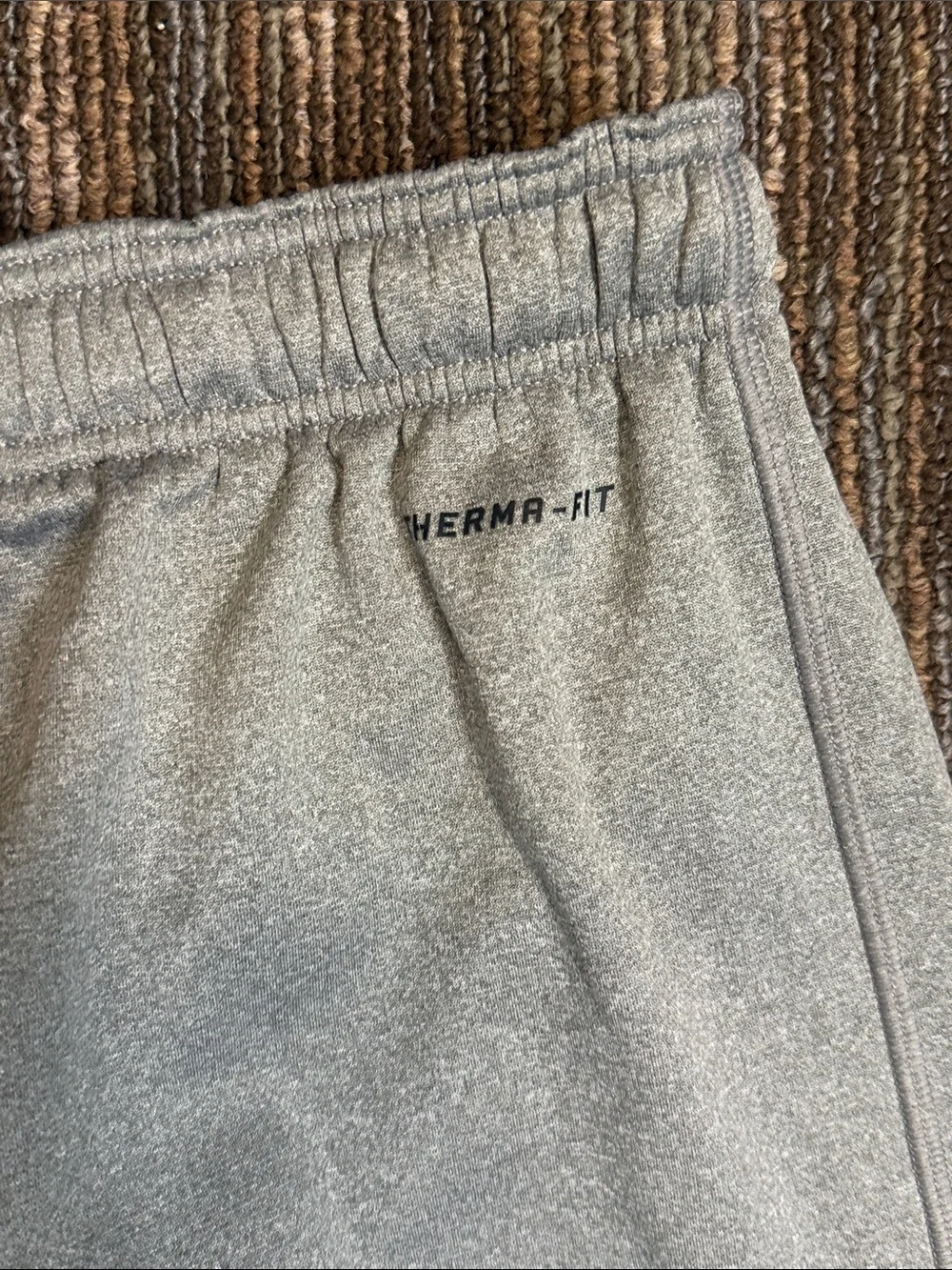 Nike Therma-Fit Warm Heather Gray Sweatpants